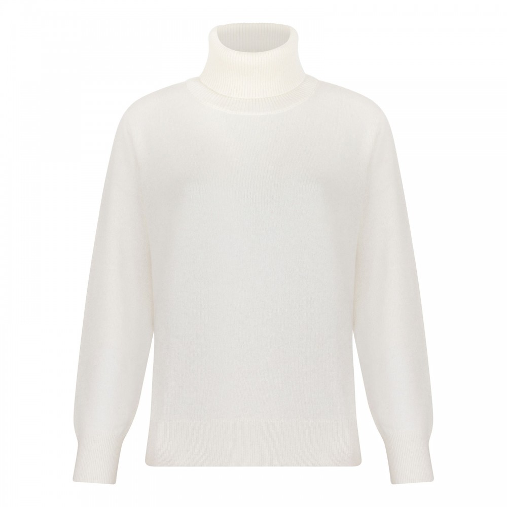 Ecru cashmere sweater