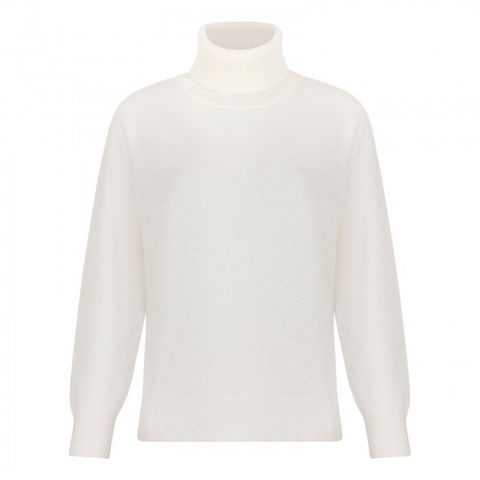 Ecru cashmere sweater