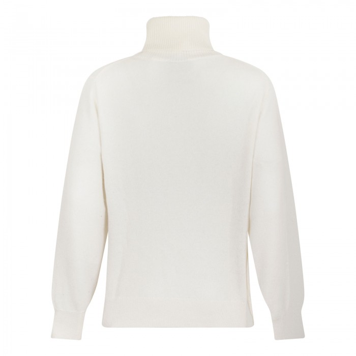 Ecru cashmere sweater