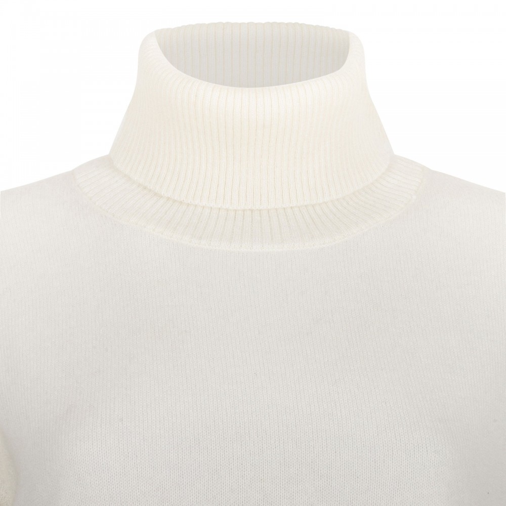 Ecru cashmere sweater