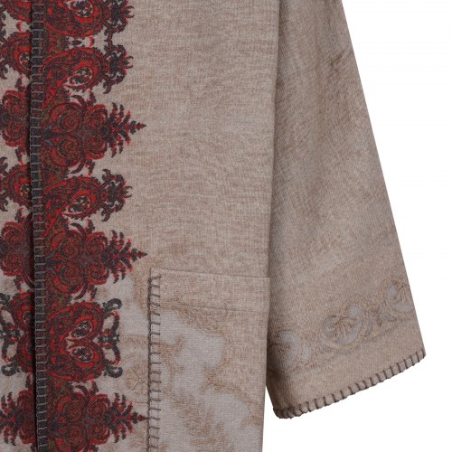 Pancake wool kimono coat 2