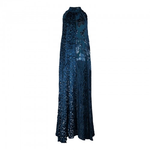 Patchdev viscose silk dress
