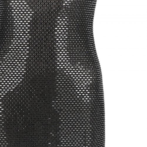 Gunmetal rhinestone maxi dress 2
