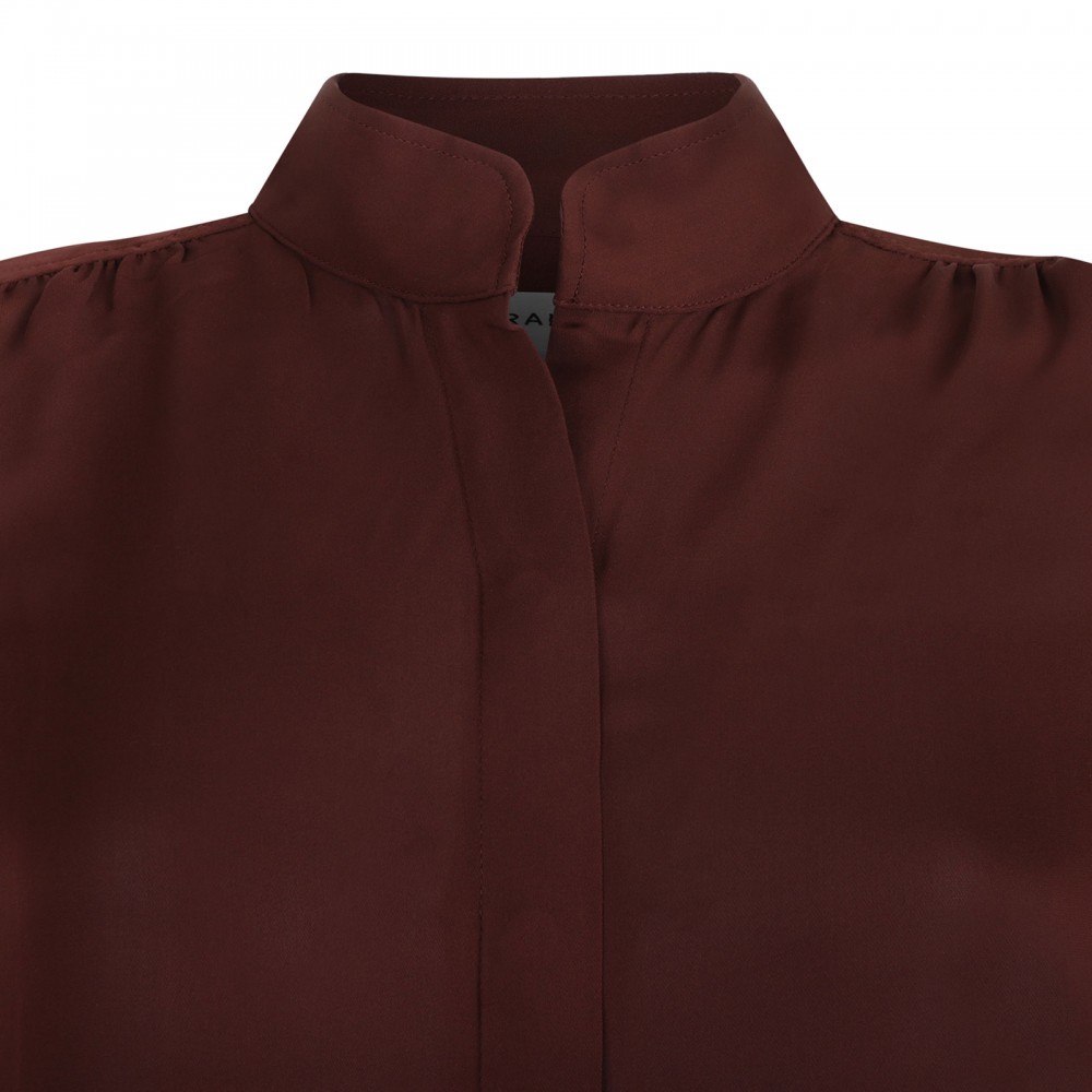 The Gillian currant red blouse