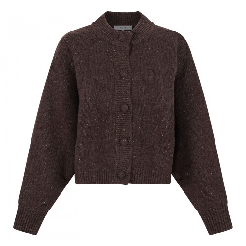 The Cashmere fleck cardigan