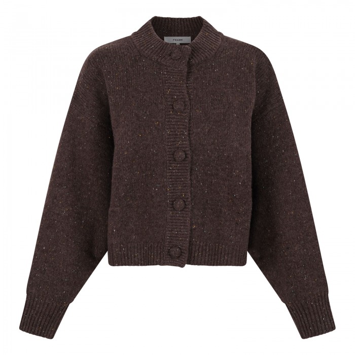 The Cashmere fleck cardigan