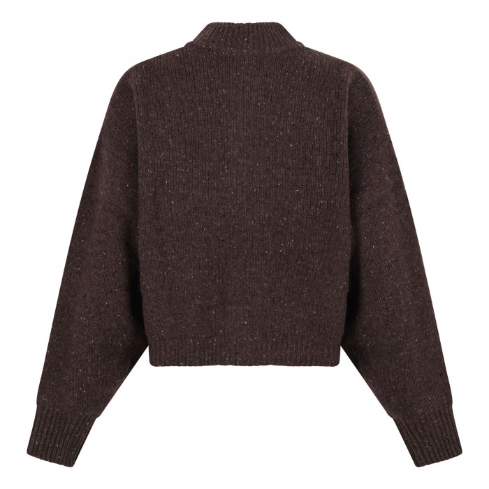 The Cashmere fleck cardigan
