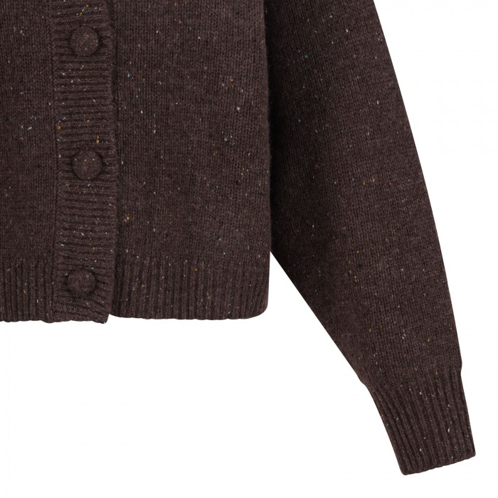 The Cashmere fleck cardigan