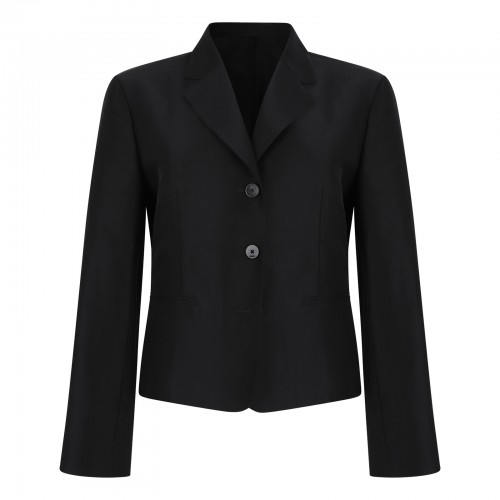Fine silk faille jacket