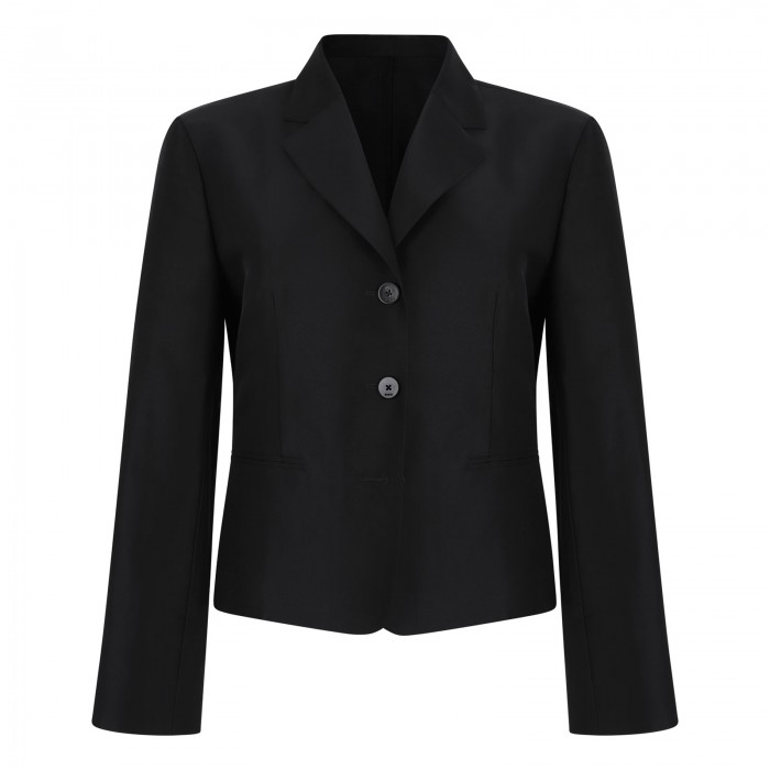 Fine silk faille jacket