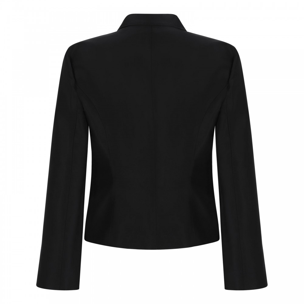Fine silk faille jacket