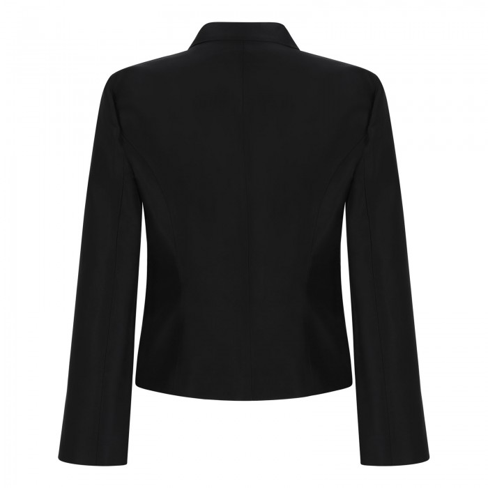 Fine silk faille jacket