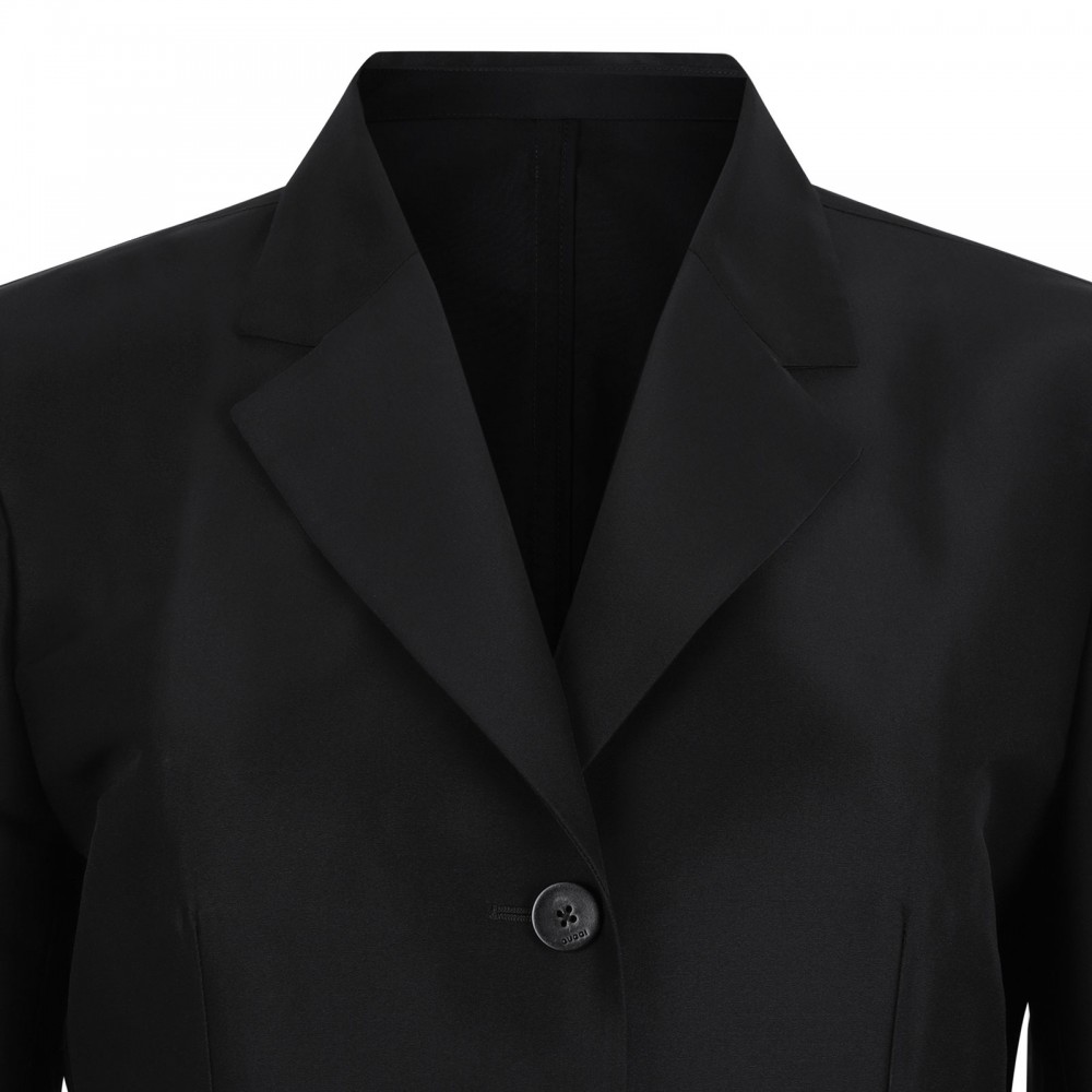 Fine silk faille jacket