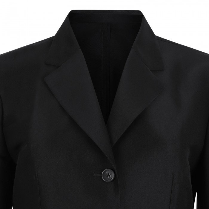 Fine silk faille jacket
