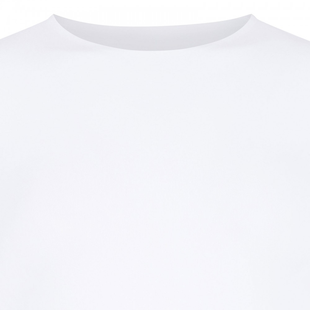 Seamless stretch nylon jersey T-shirt