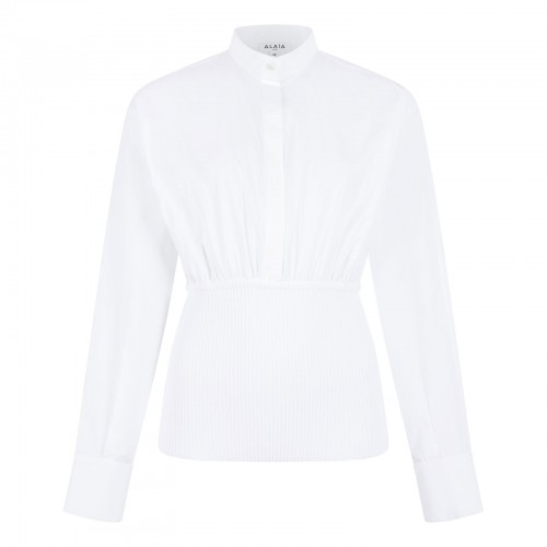 Cotton poplin shirt