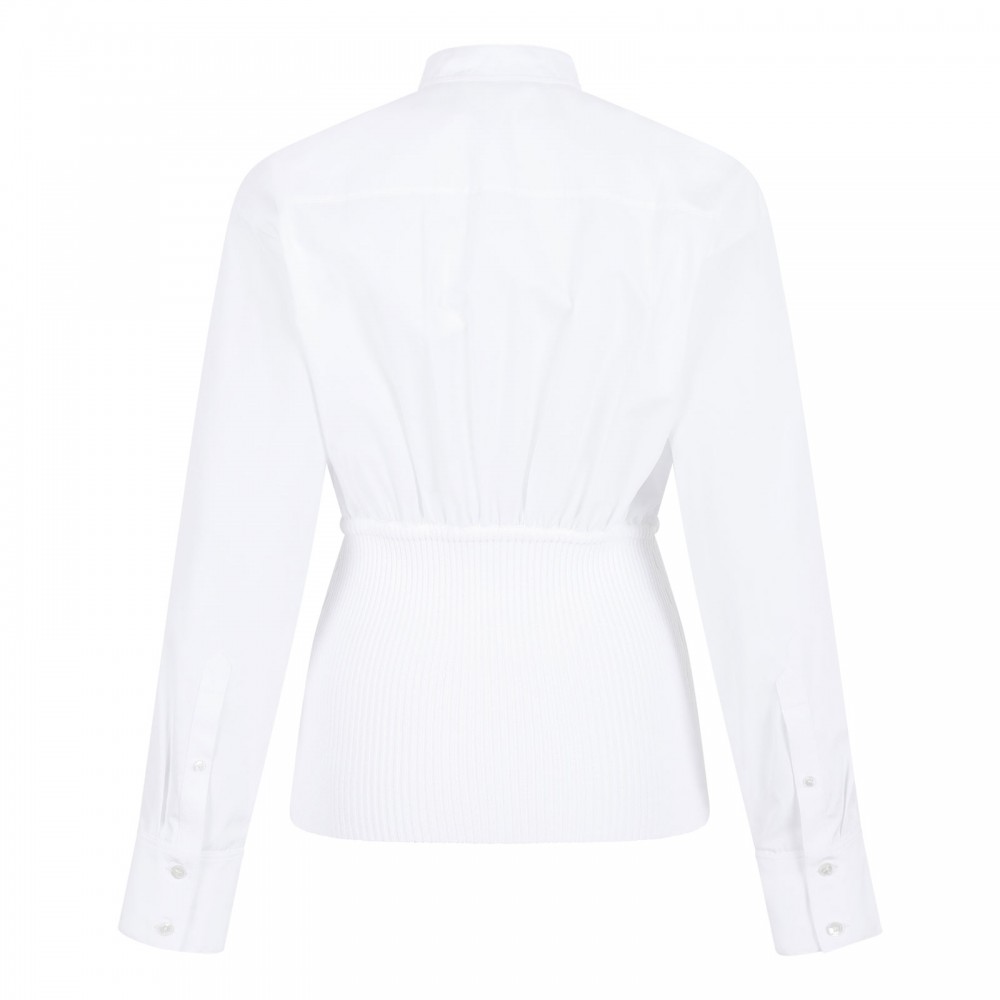 Cotton poplin shirt