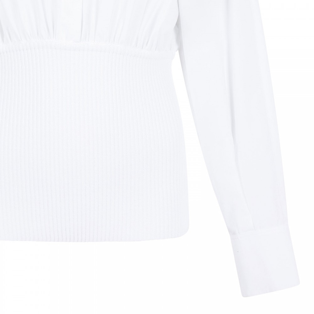 Cotton poplin shirt