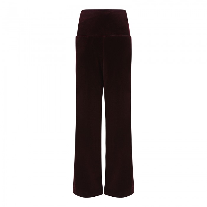 Tailored velvet pants