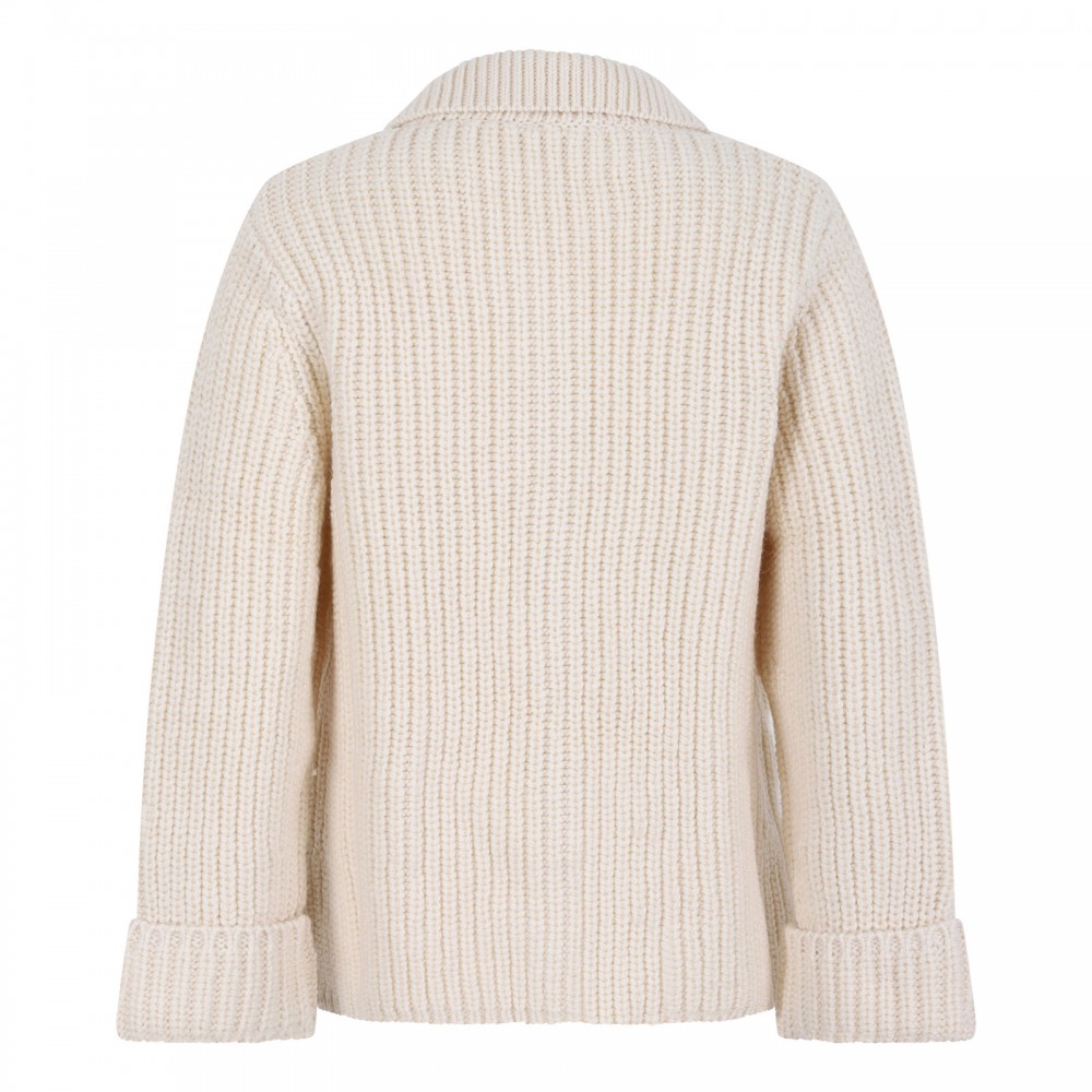 Delinda rib knit cardigan