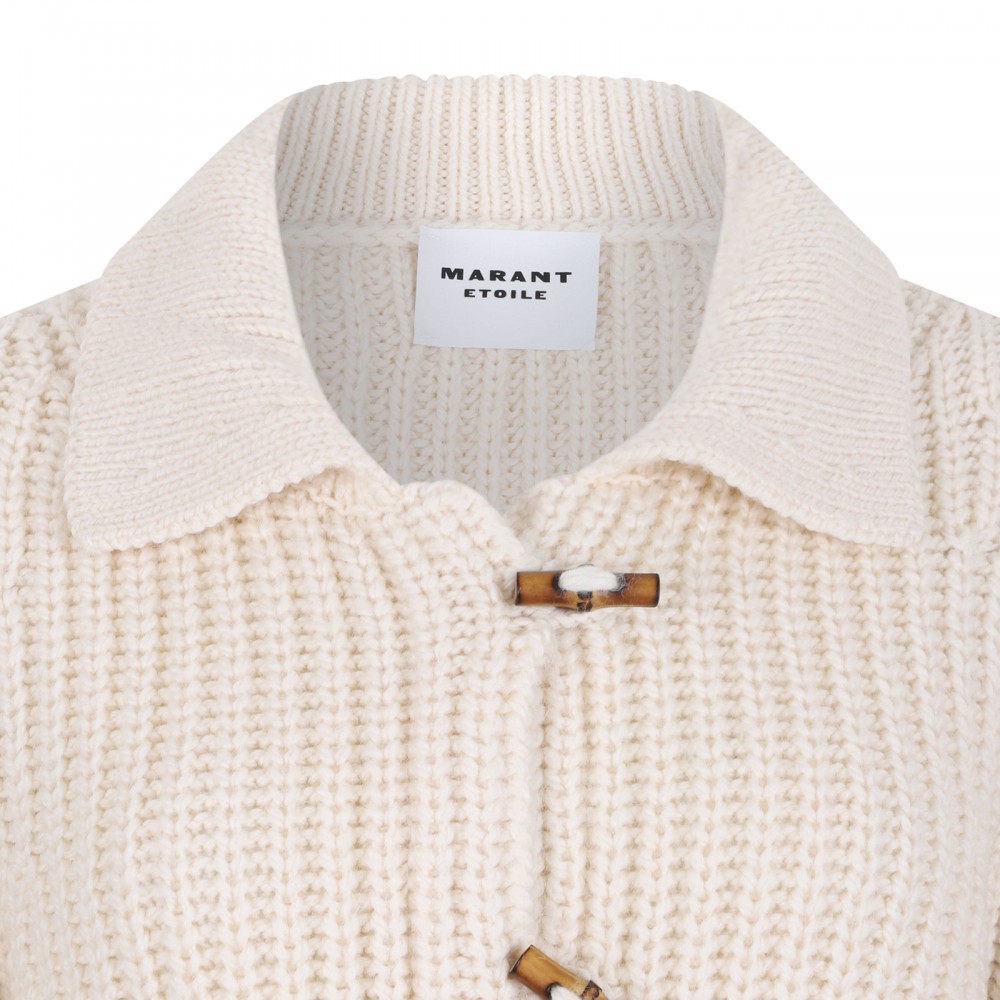 Delinda rib knit cardigan