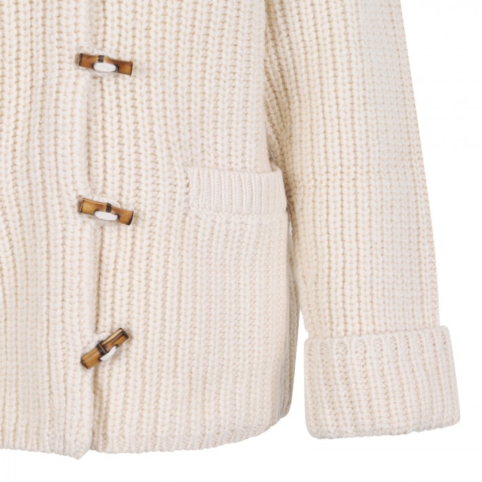 Delinda rib knit cardigan