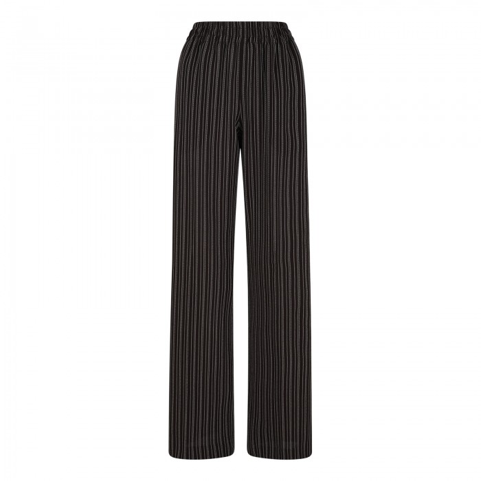 Brown pinstripe sweatpants