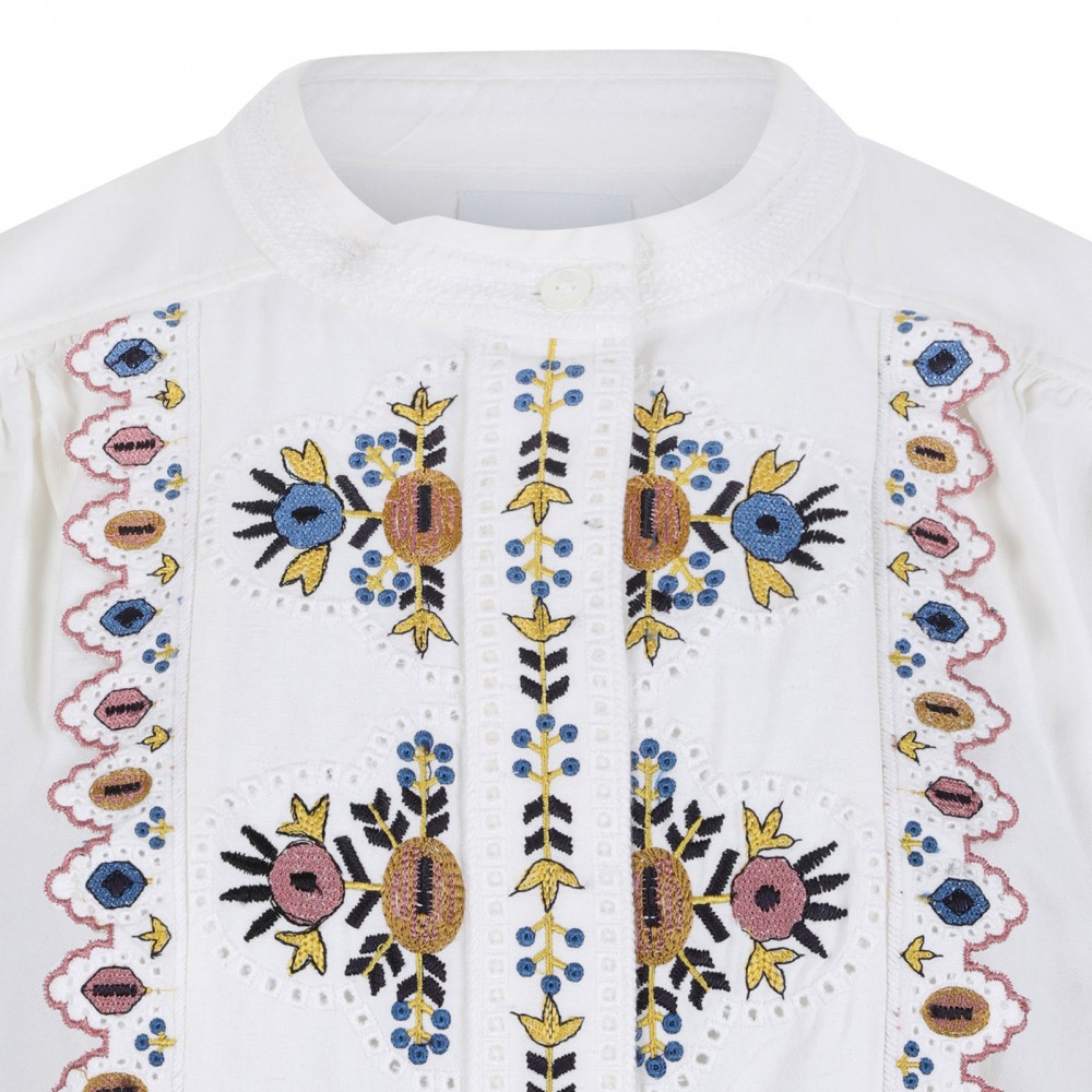 Monique embroidered blouse