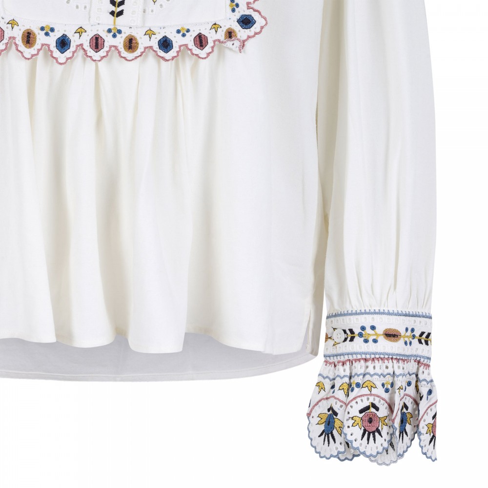 Monique embroidered blouse
