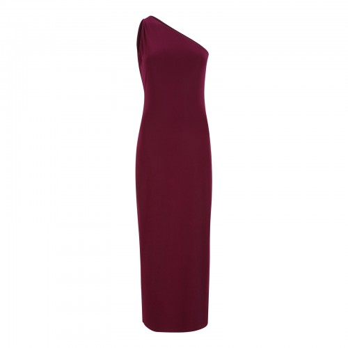 One shoulder long dress