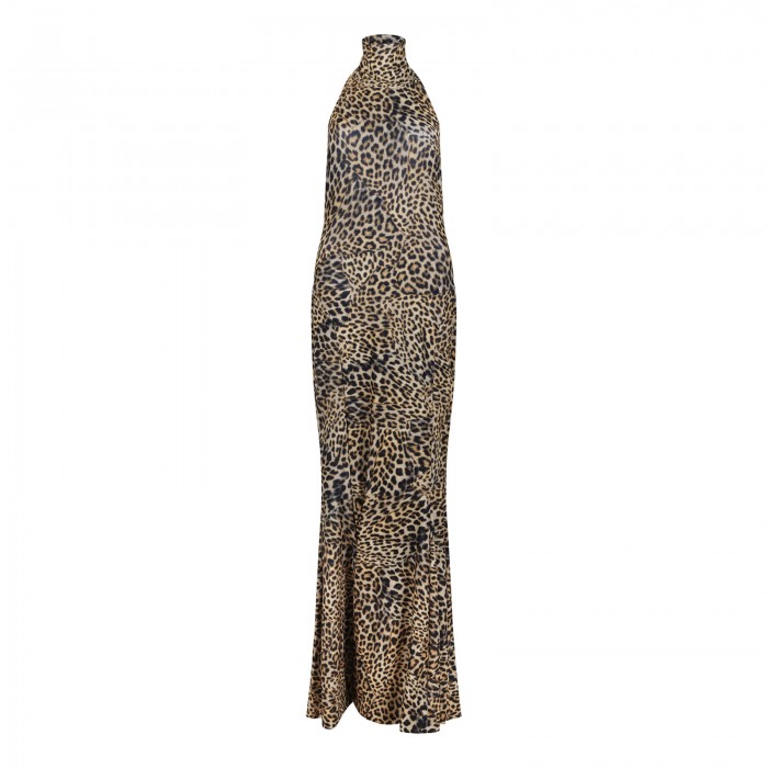 Halter turtle gown with fishtale