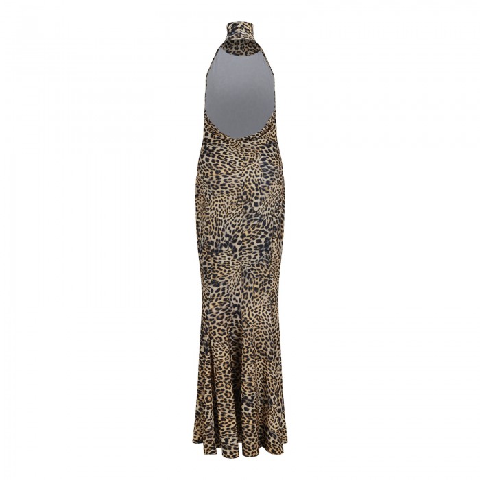 Halter turtle gown with fishtale