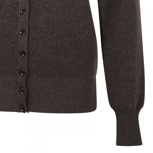 Fine merino wool buttoned top 2