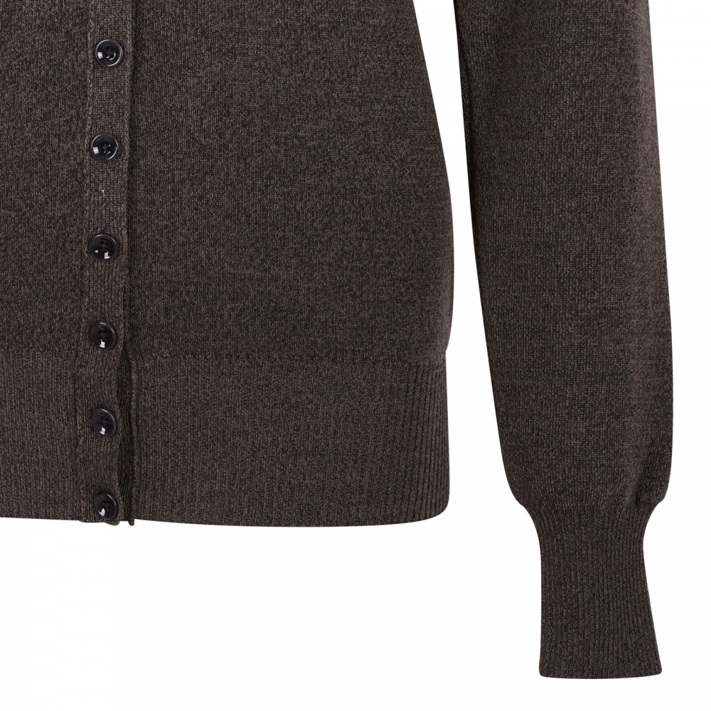 Fine merino wool buttoned top