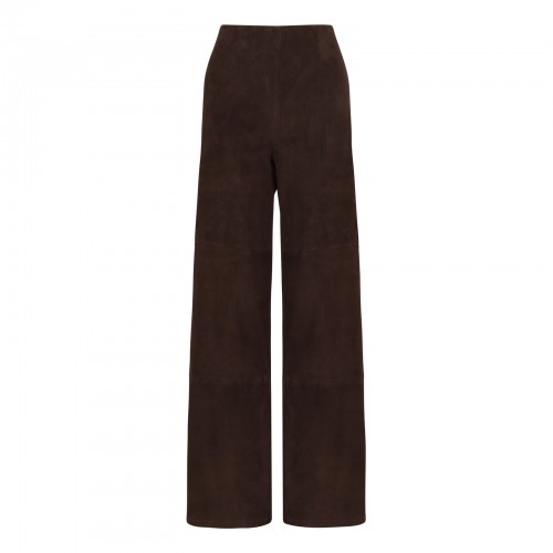 Karina suede leather pants
