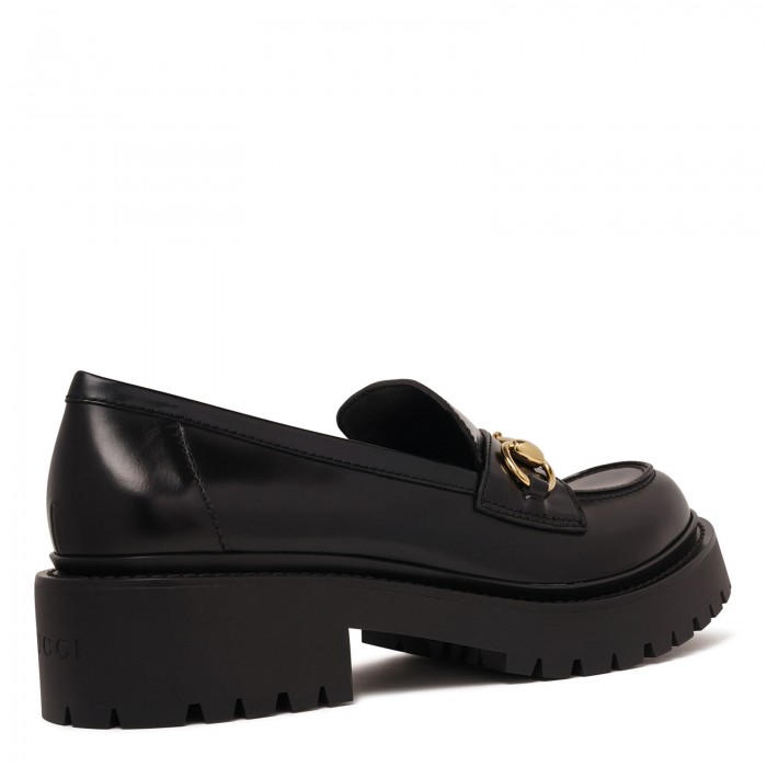 Horsebit lug loafers