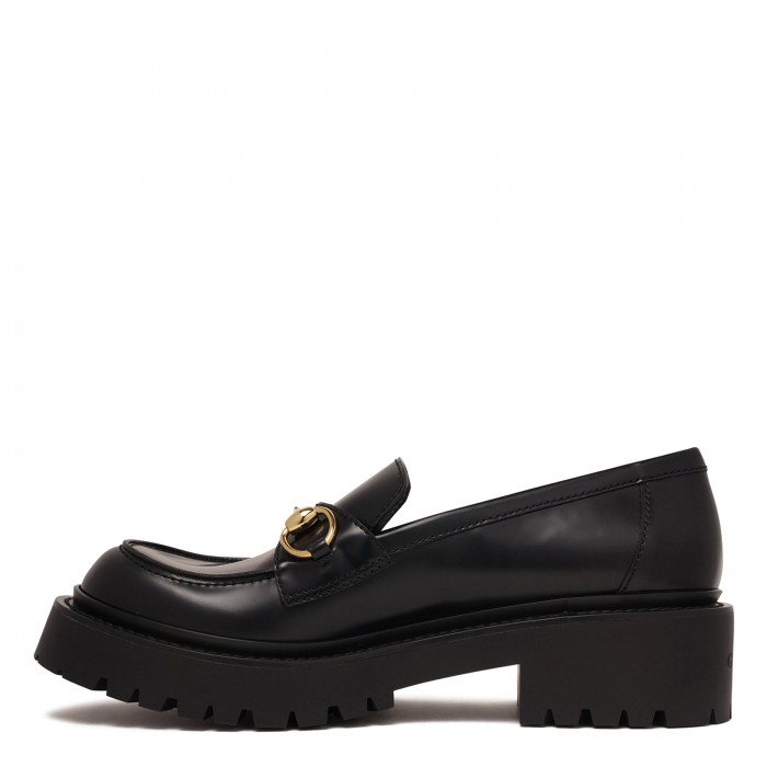 Horsebit lug loafers