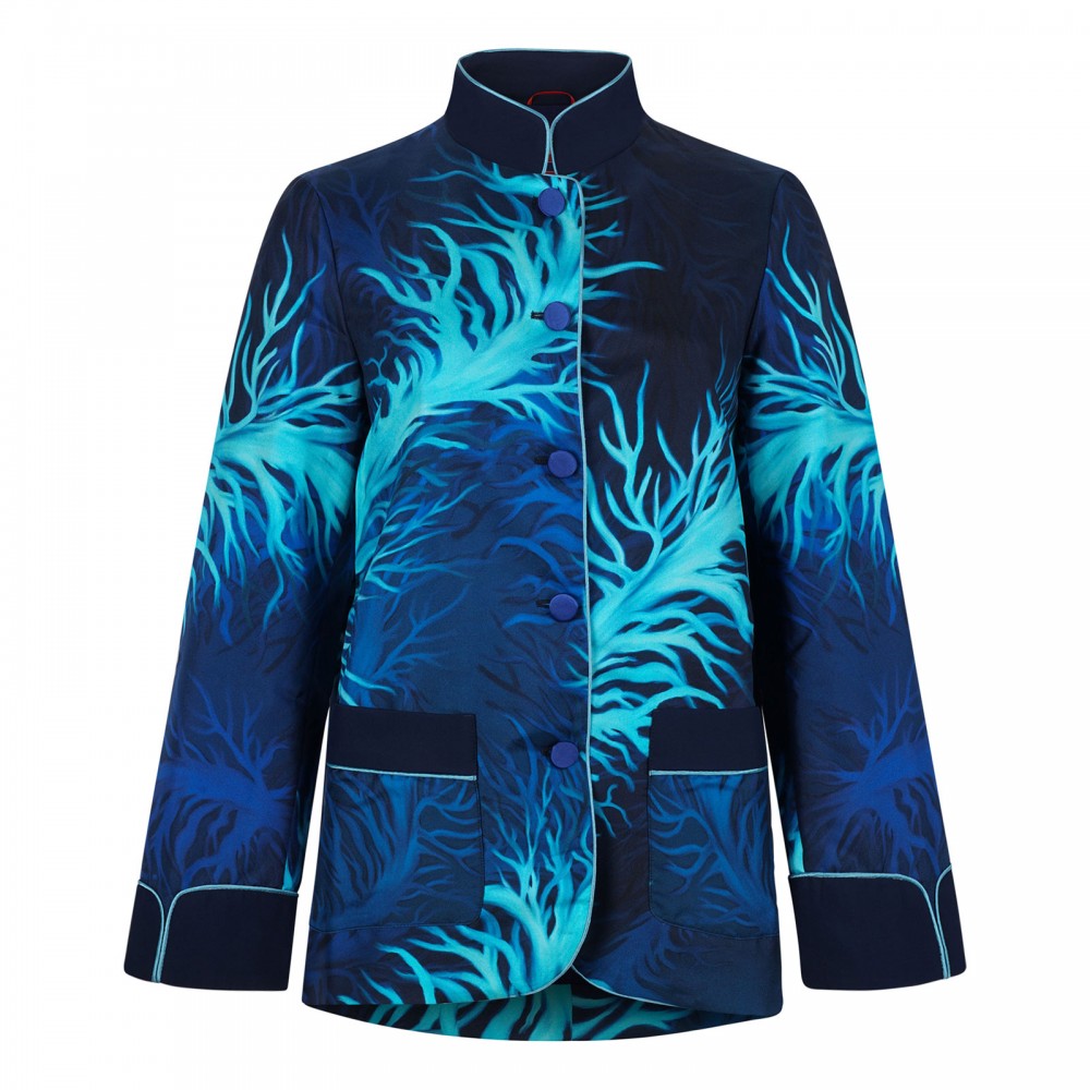 Damasene pajama shirt
