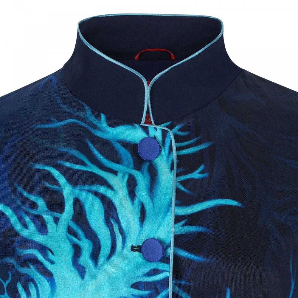 Damasene pajama shirt