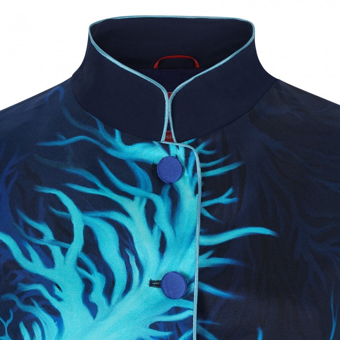 Damasene pajama shirt