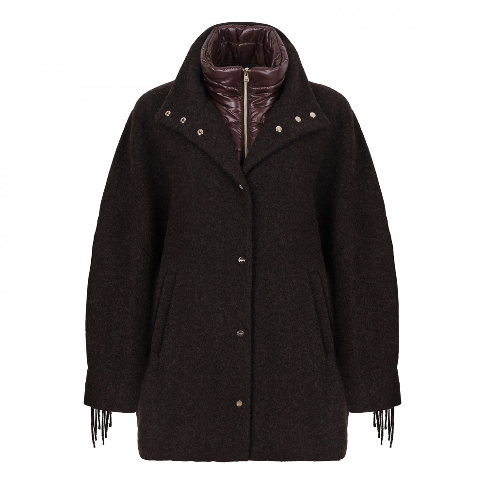 Wool-blend jacket