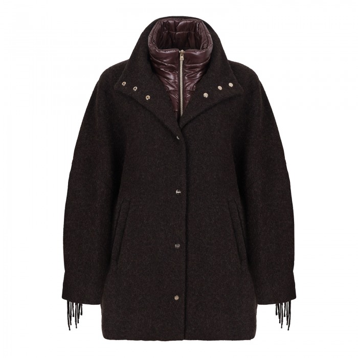 Wool-blend jacket