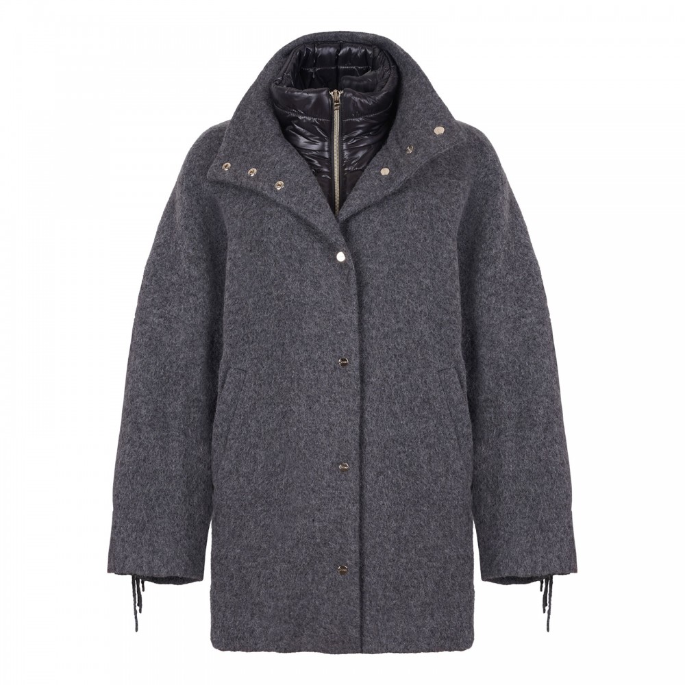 Wool-blend jacket