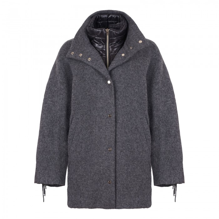 Wool-blend jacket