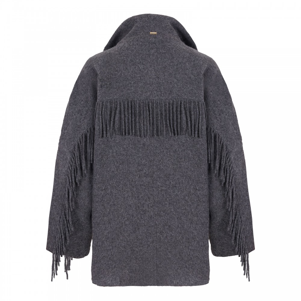Wool-blend jacket