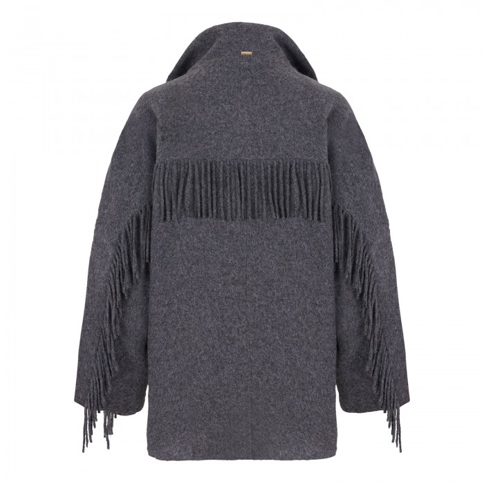 Wool-blend jacket