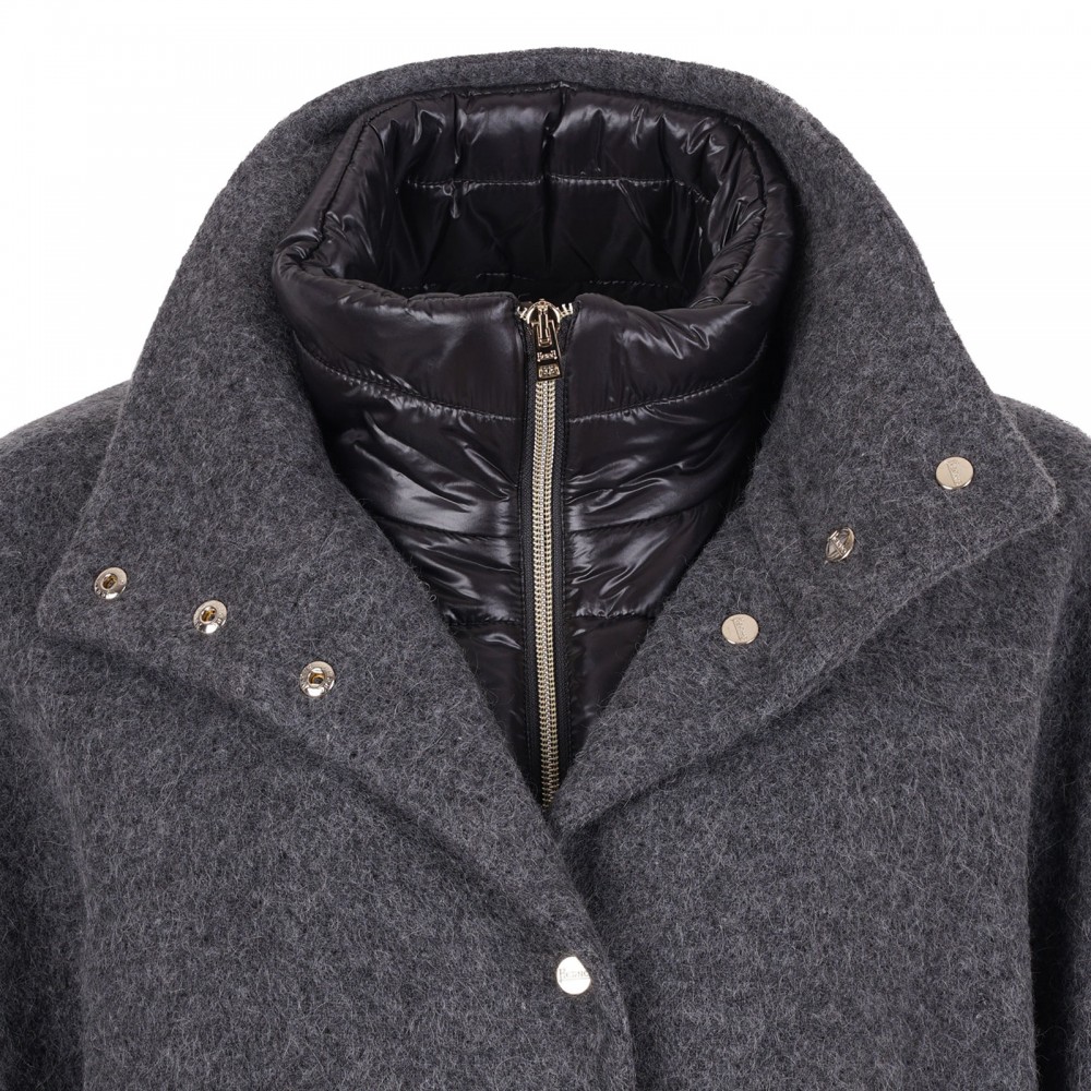 Wool-blend jacket