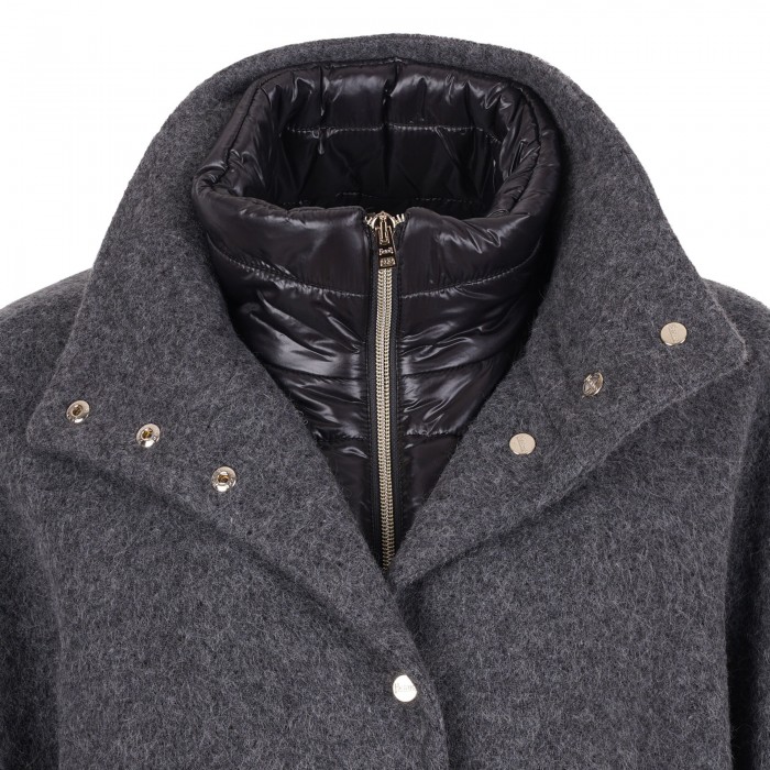 Wool-blend jacket