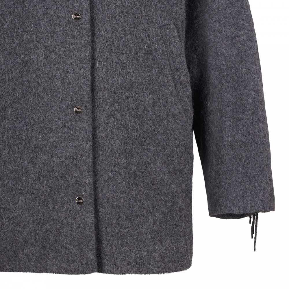 Wool-blend jacket