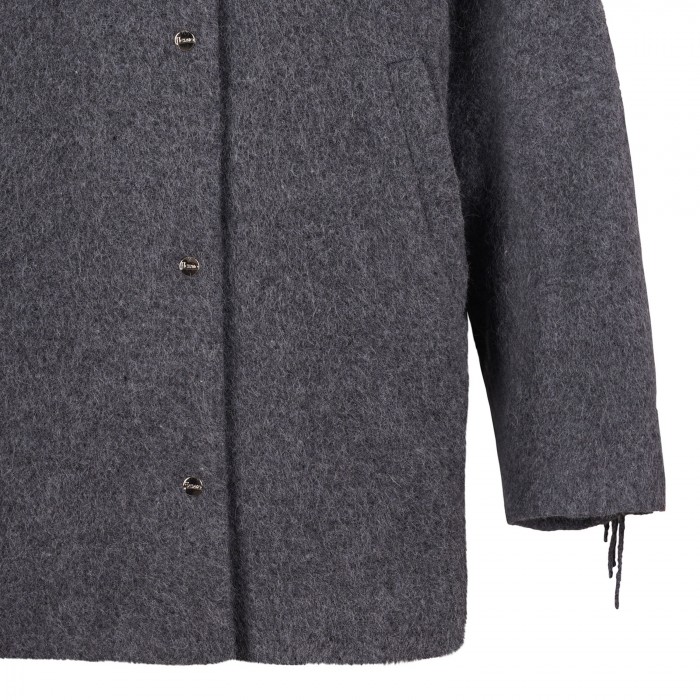 Wool-blend jacket